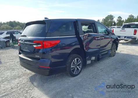 2022 Honda Odyssey Touring from USA, damaged, VIN 5FNRL6H8XNB057620